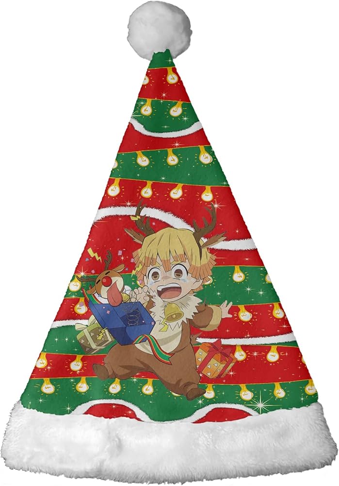 anime santa hat