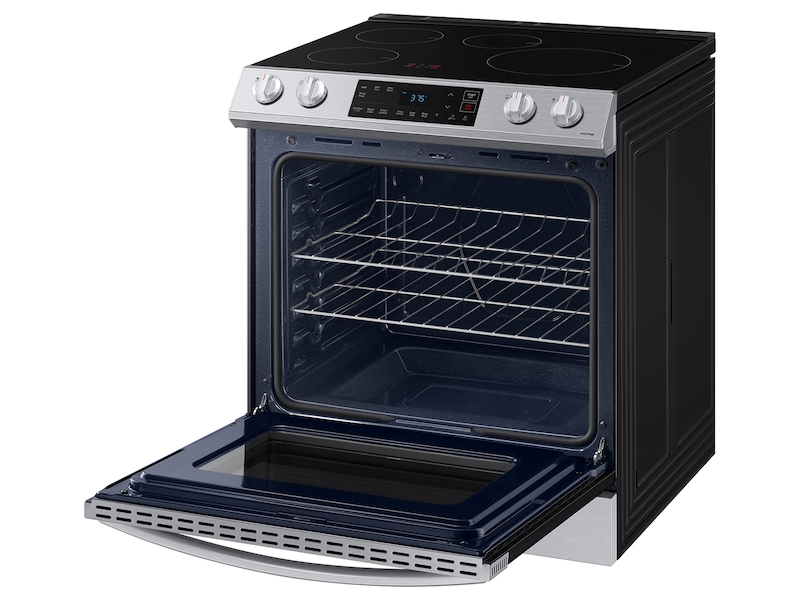 samsung electric range steam clean