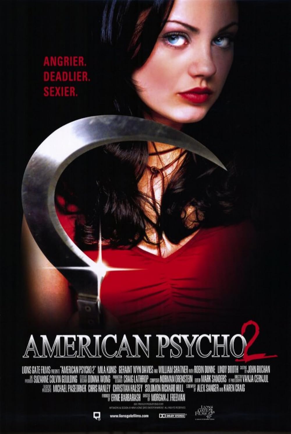 american psycho 2 reparto