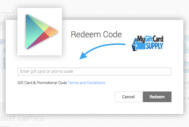 redeem google play card