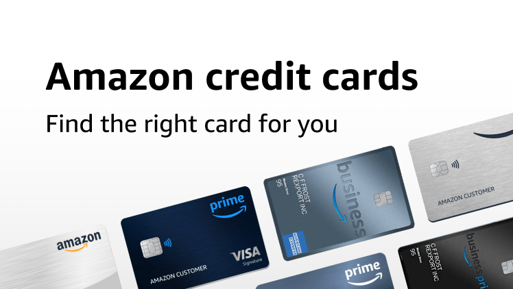 www amazon credit card login