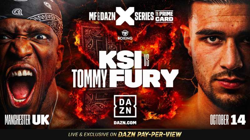 ksi vs tommy fury fight stream