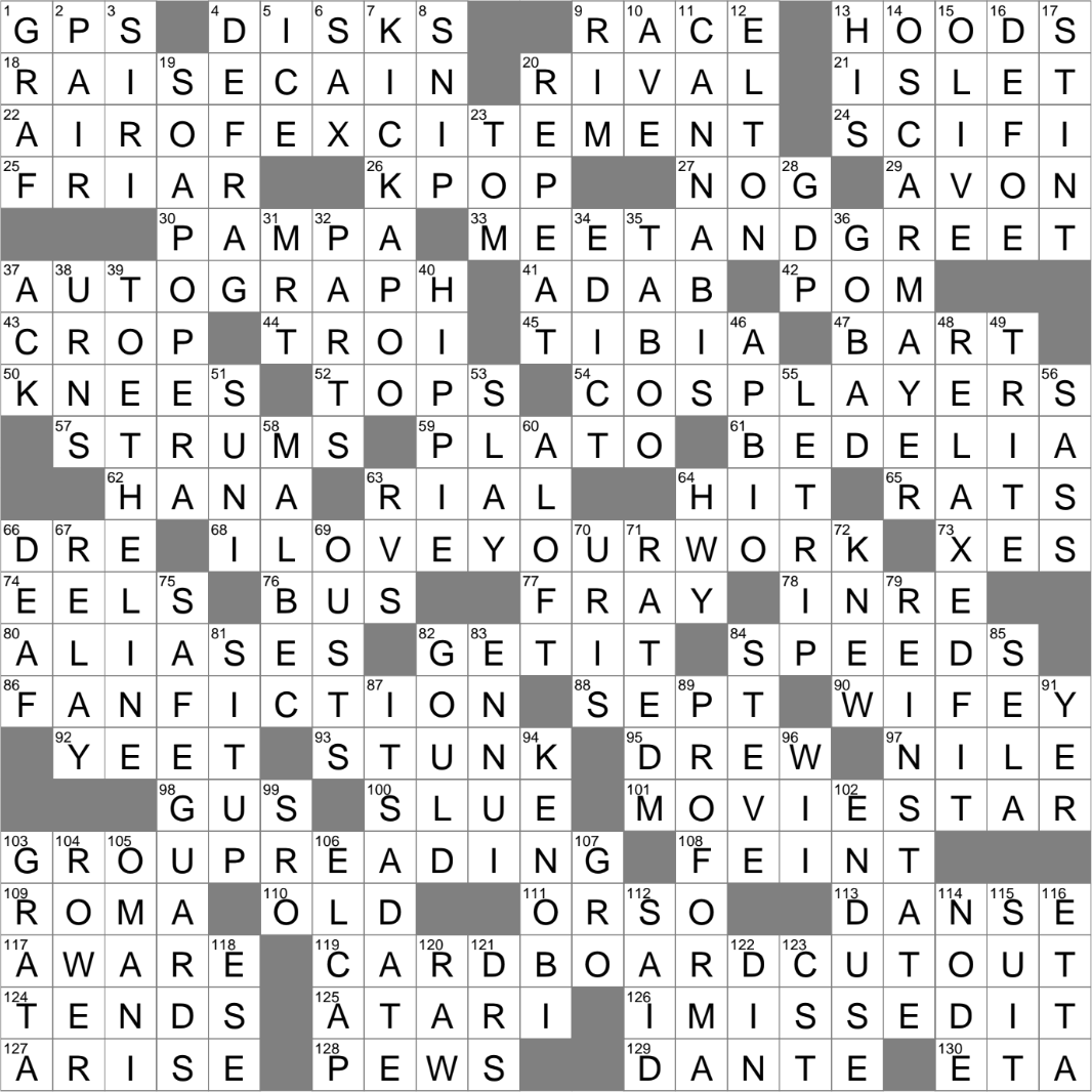 acceptable currency crossword clue