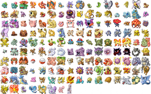 pokemon gen 1 list