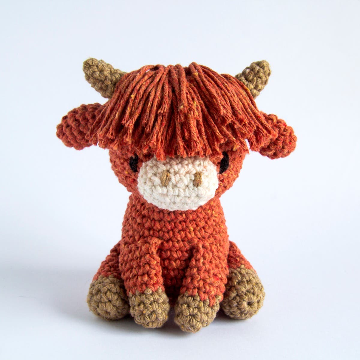 highland cow crochet pattern free