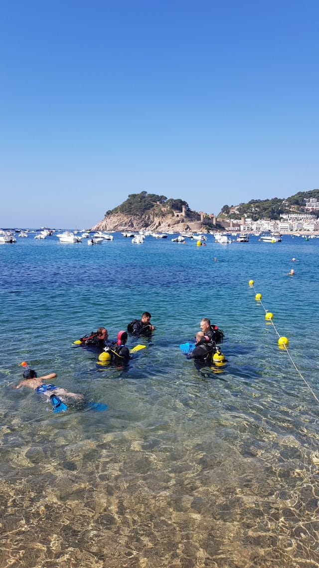 open water tossa de mar