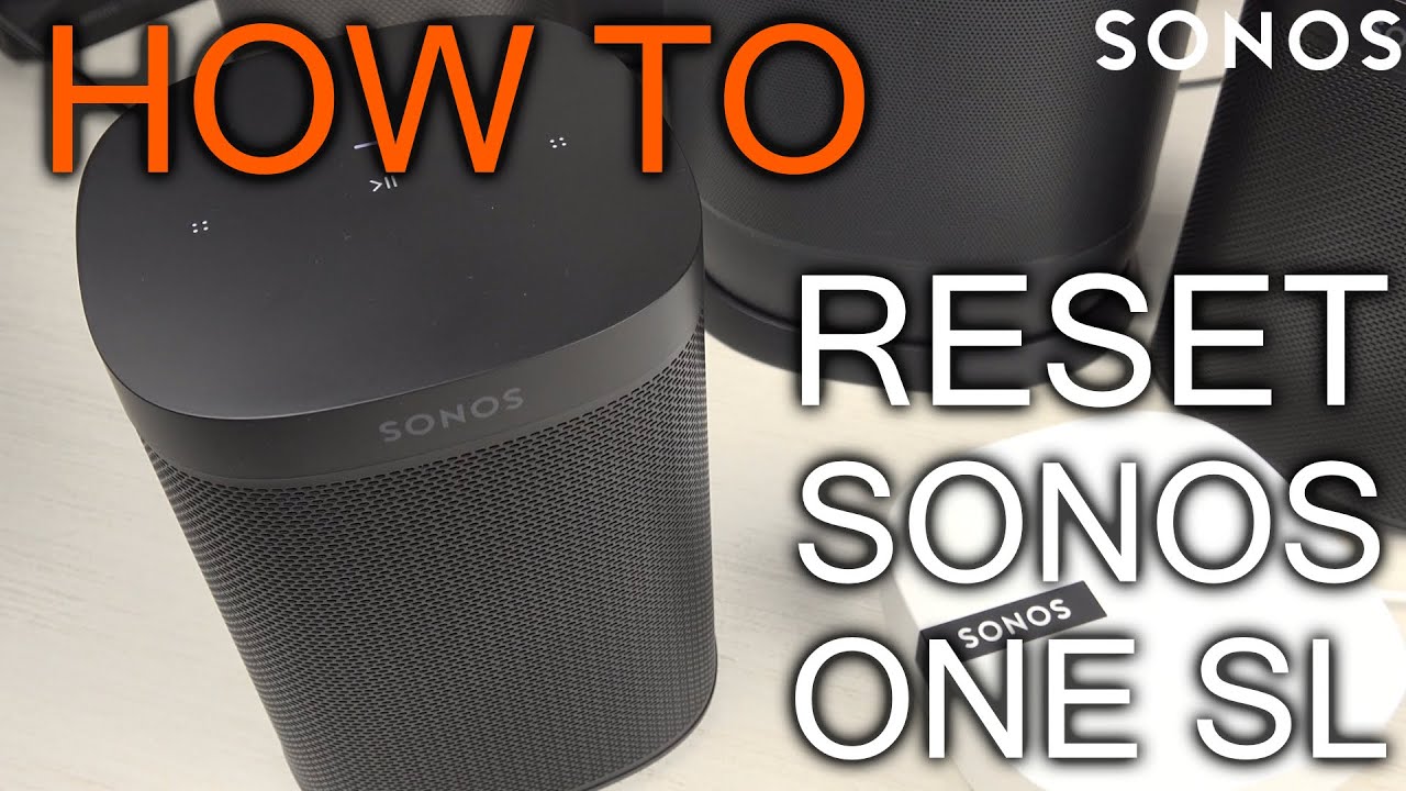 reset sonos