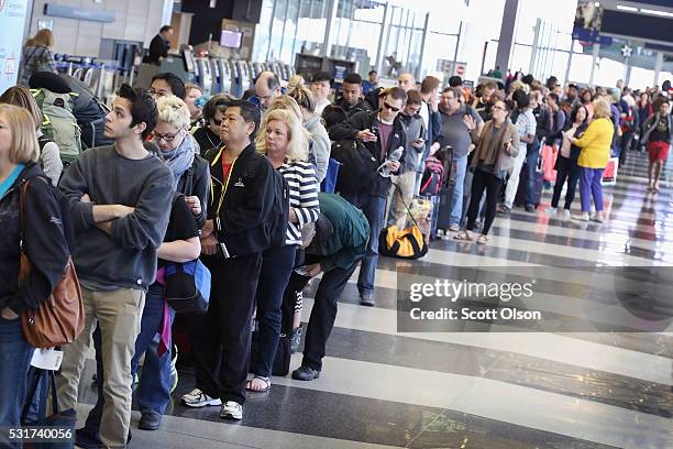 ohare security wait times today