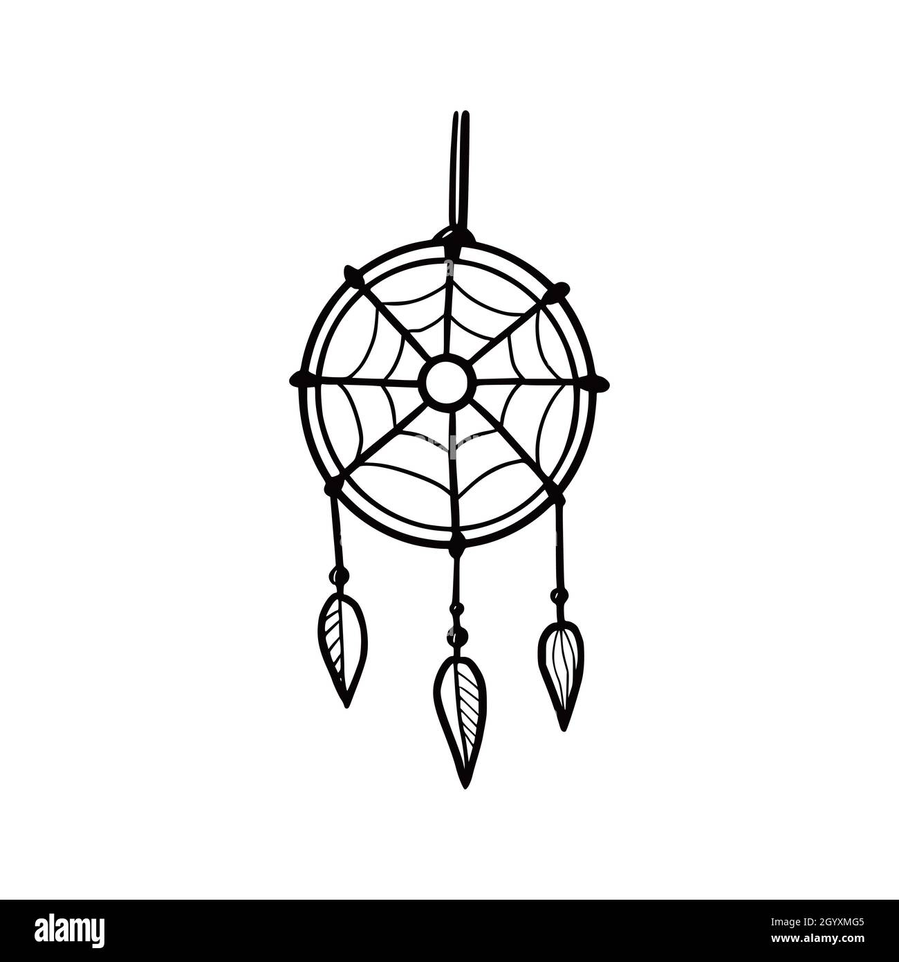 unique dream catcher drawing