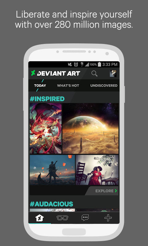 deviantart mobile