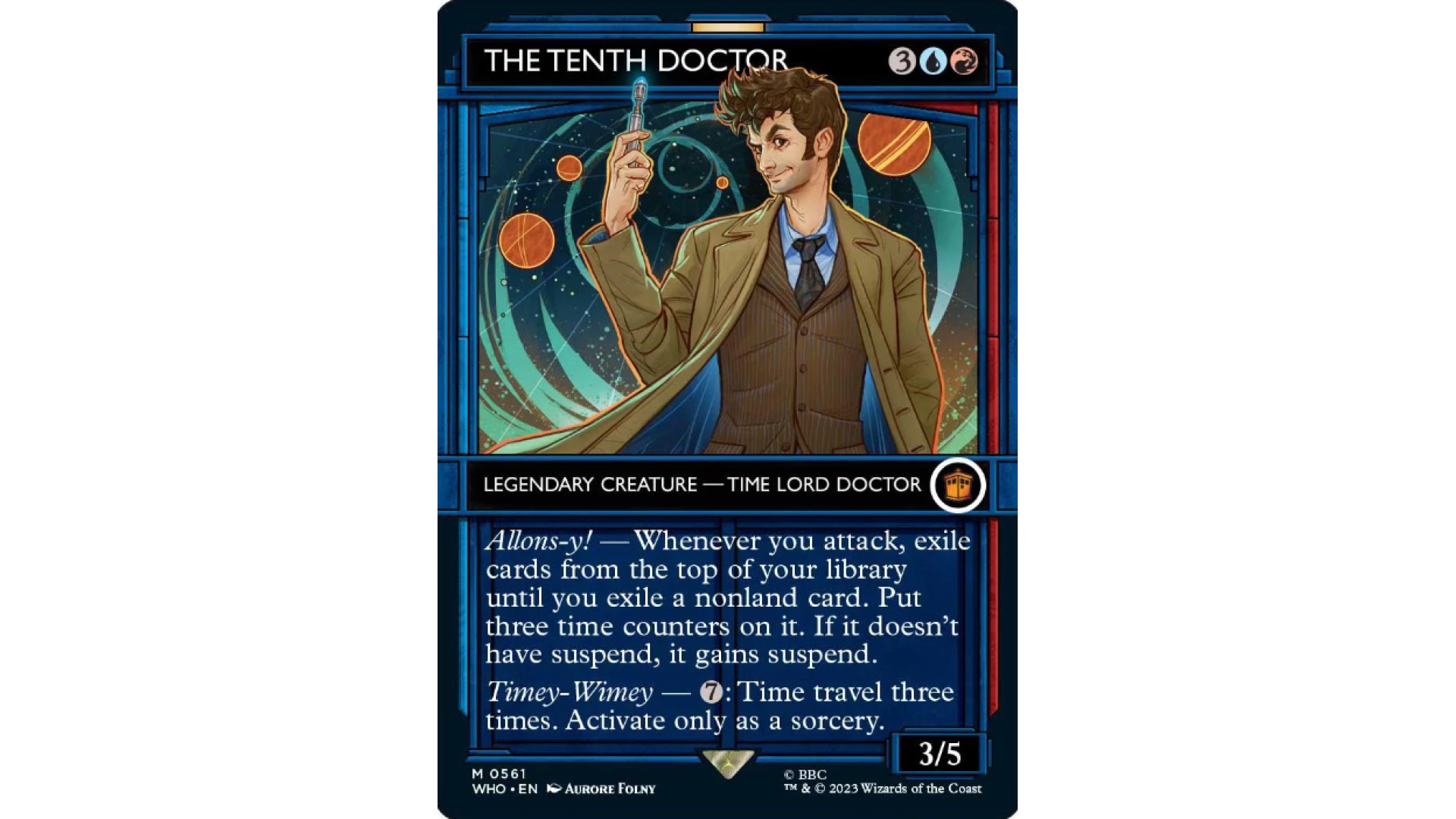 mtg doctor who spoilers