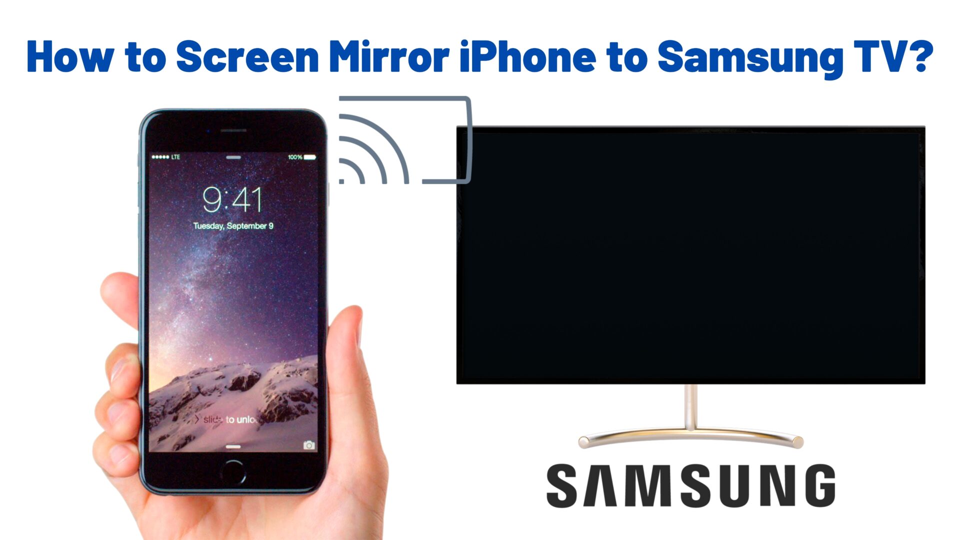 iphone screen mirroring to samsung tv