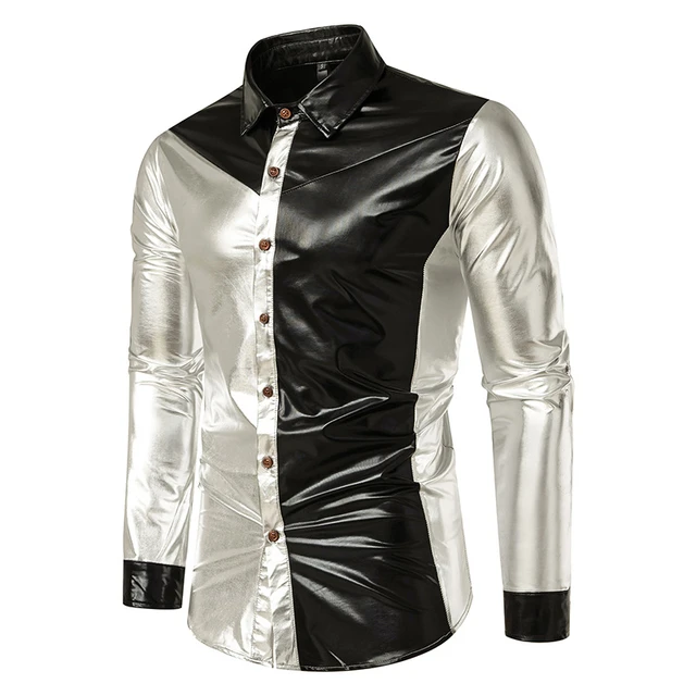 shiny mens shirt