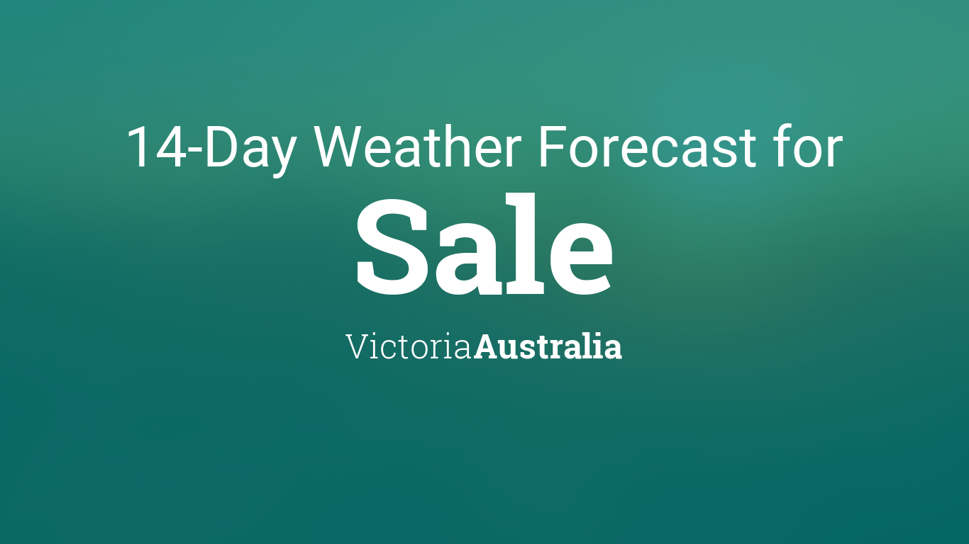 14 day forecast victoria