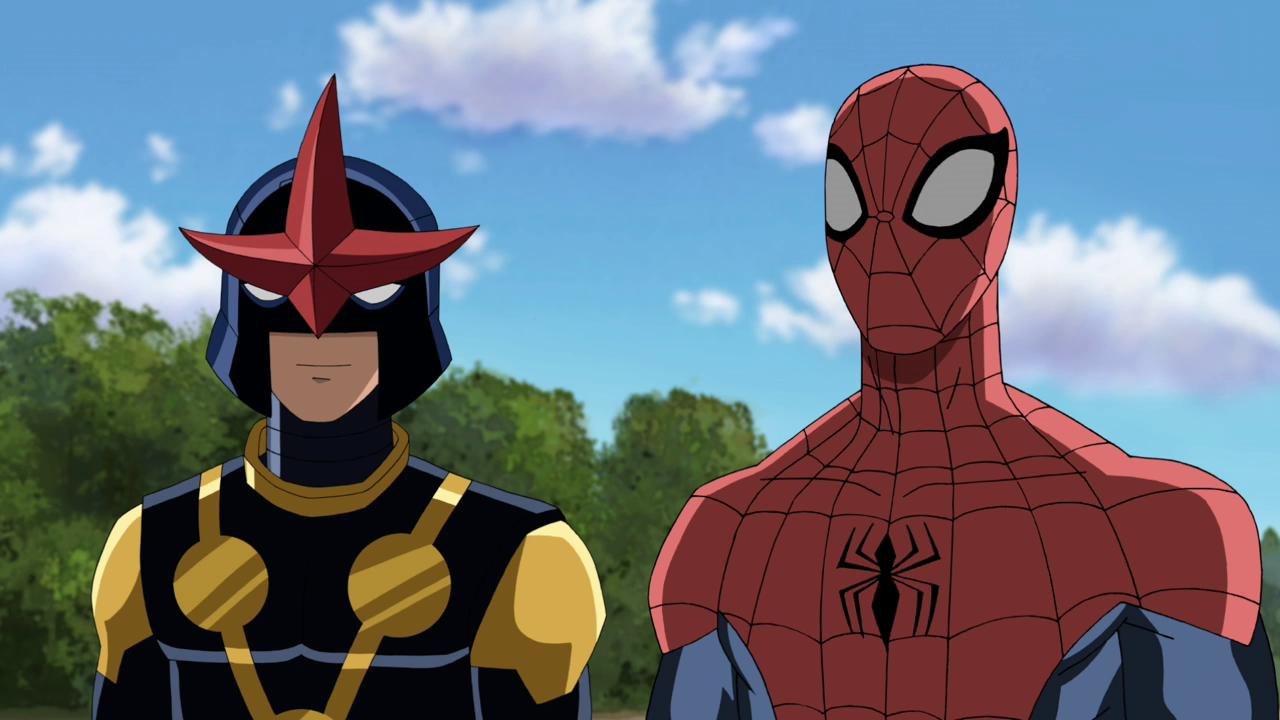 nova and spiderman