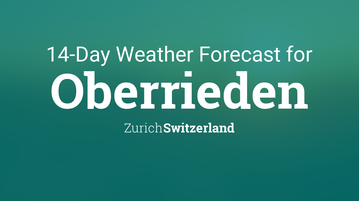 10 day weather forecast for zurich switzerland