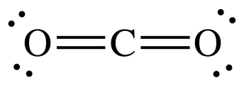 carbon dioxide lewis dot