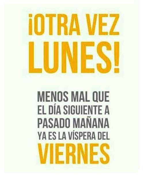 frases graciosas de lunes