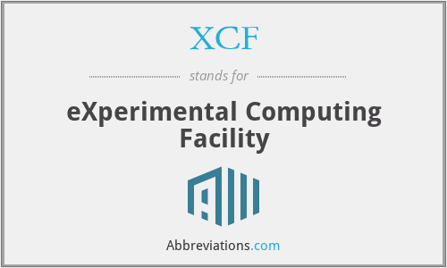 xcf full form