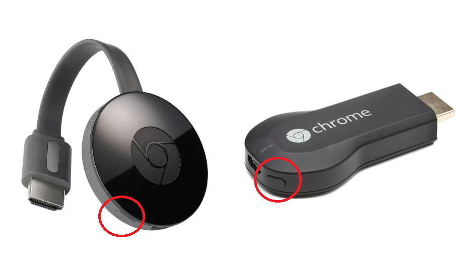 factory restore chromecast