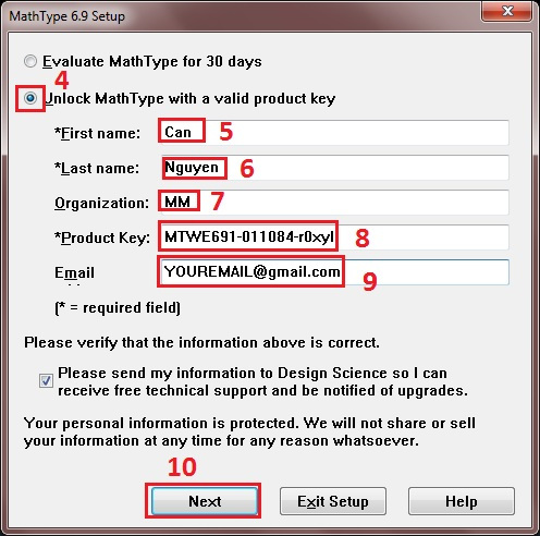 mathtype activation key