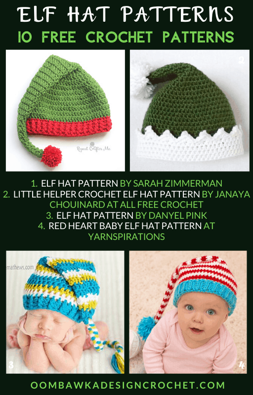 crochet elf hat