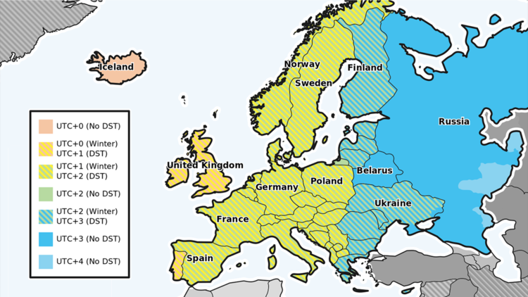 time zone central europe