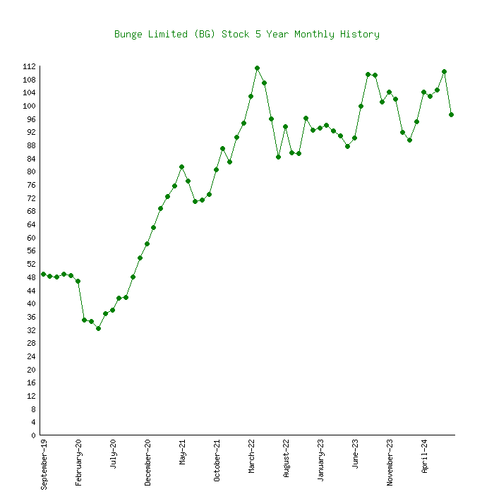 bhel historical share price