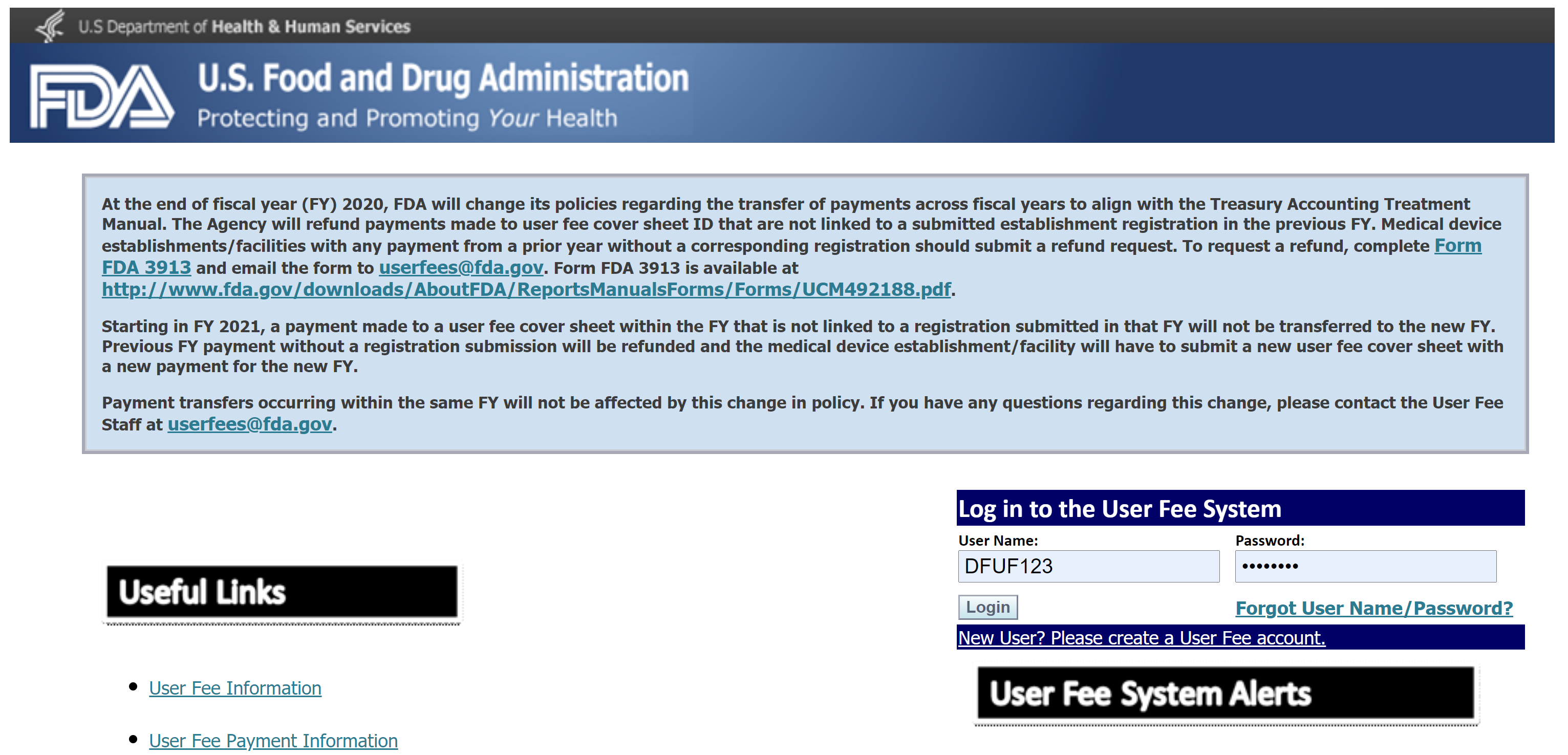 fda establishment database