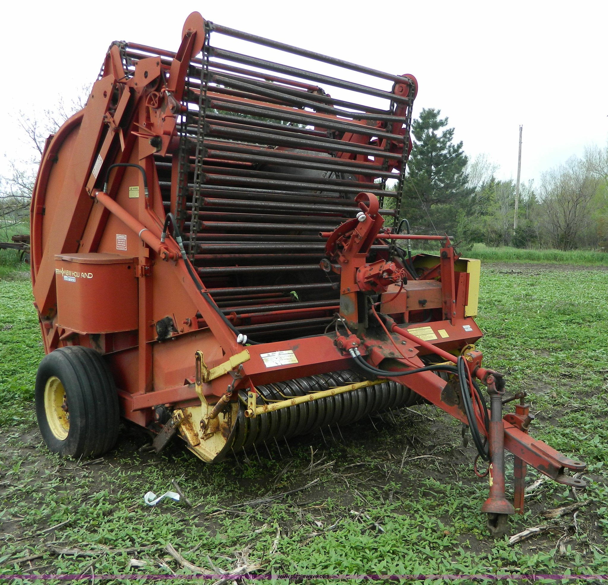 new holland 850 round baler