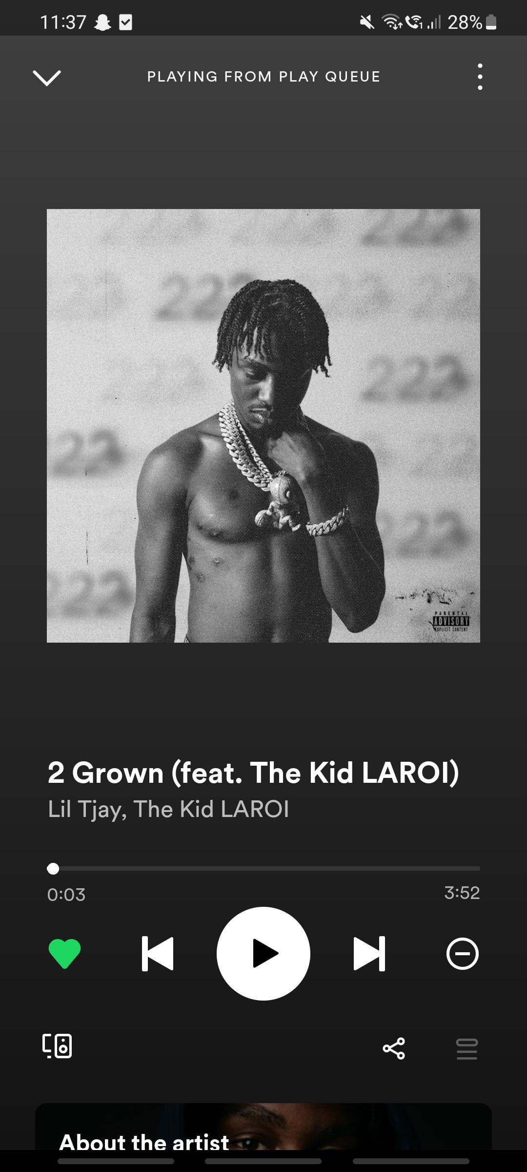 2 grown lil tjay lyrics