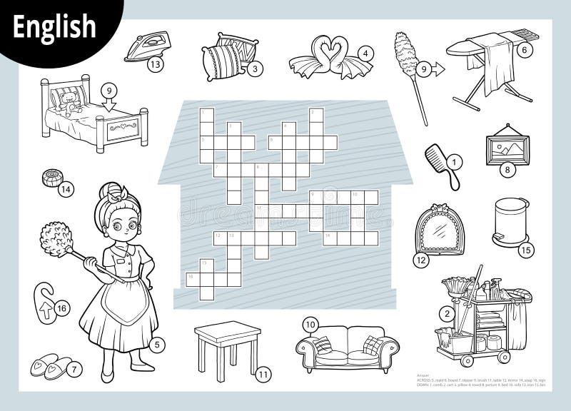 furnishings crossword