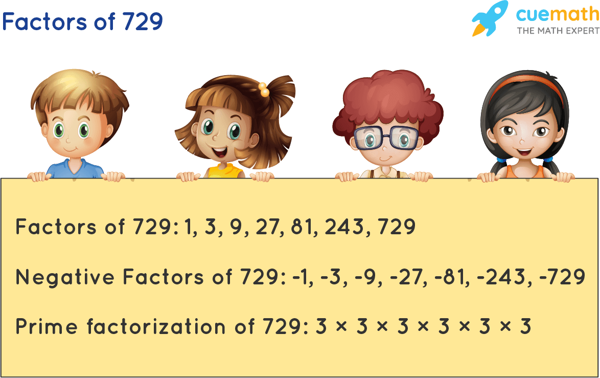 prime factorization of 729