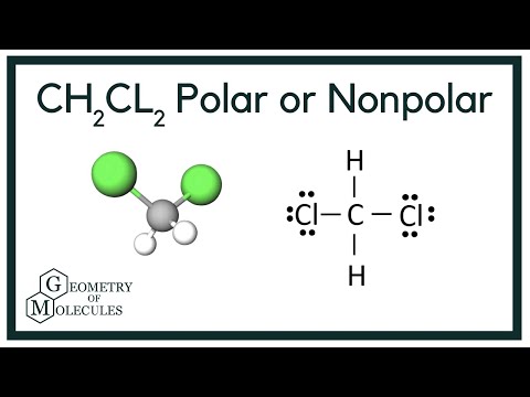 is ch2cl2 polar or nonpolar