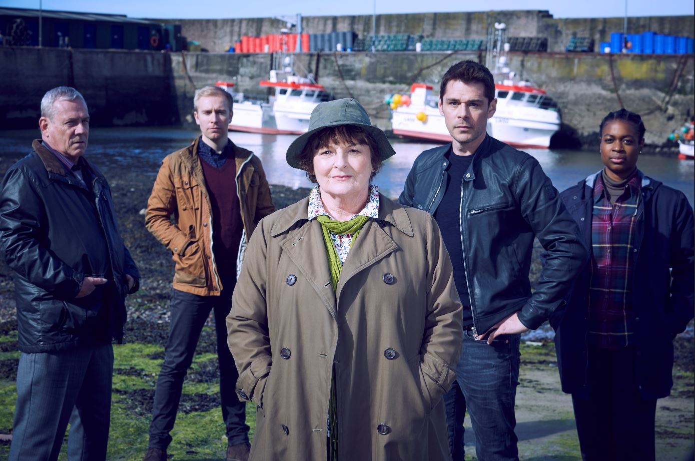 cast of vera tv series