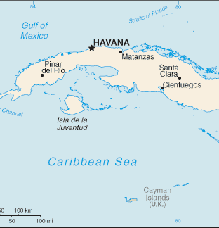 cuba temperature octobre