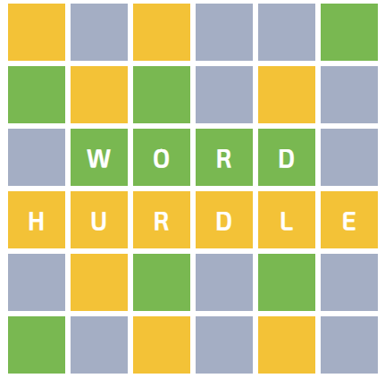 word hurdle answer