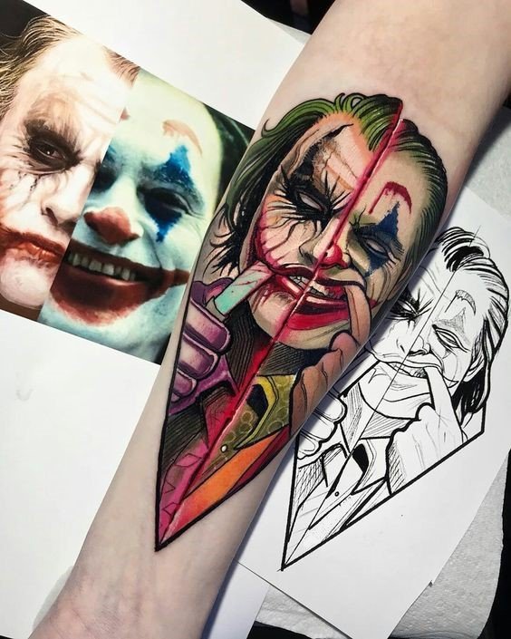 tatuajes del joker