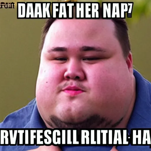 fat dude meme