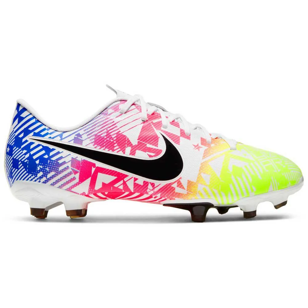 multi coloured football boots