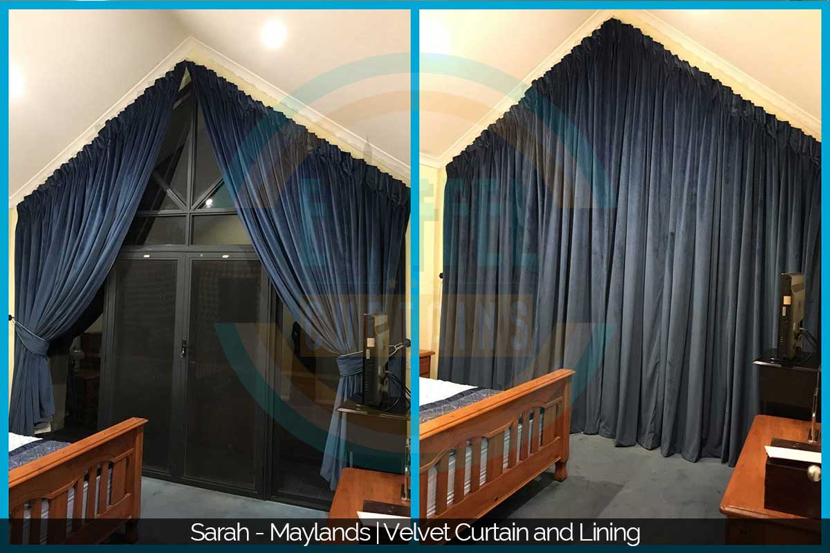 triangle curtains