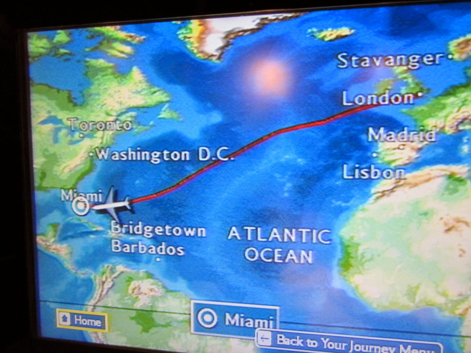 flight time from london heathrow to miami florida