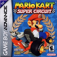 mario kart super circuit gameboy advance