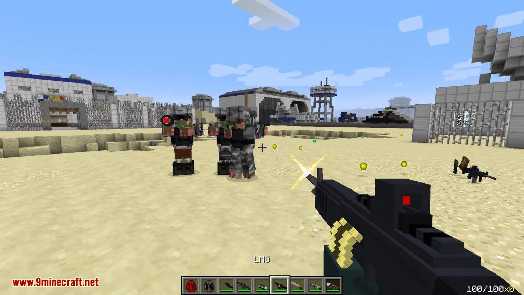 minecraft tech guns mod 1.7 10