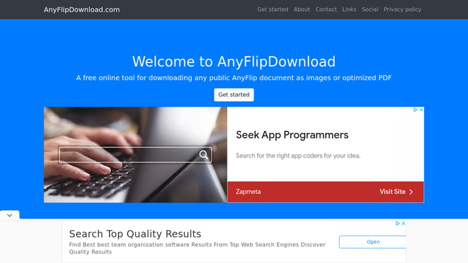 anyflip downloader