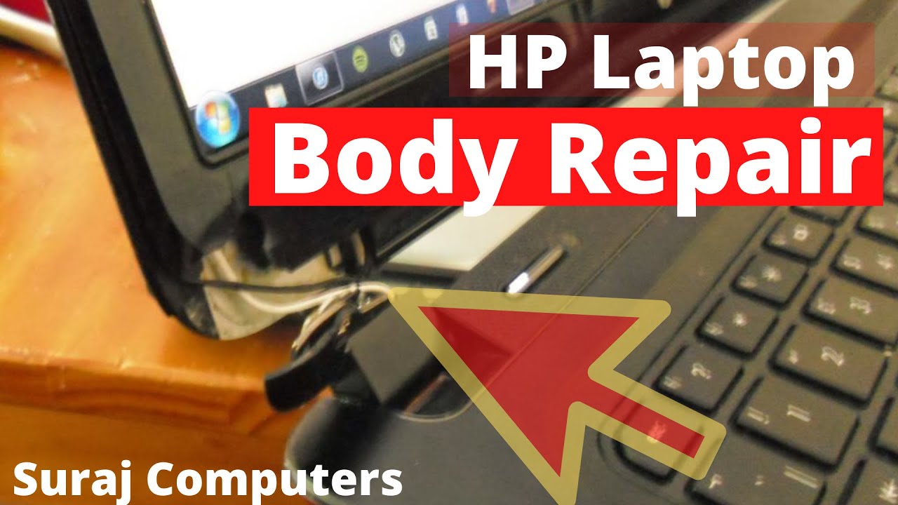 hp laptop body replacement cost