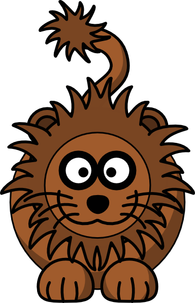 cartoon lion clipart