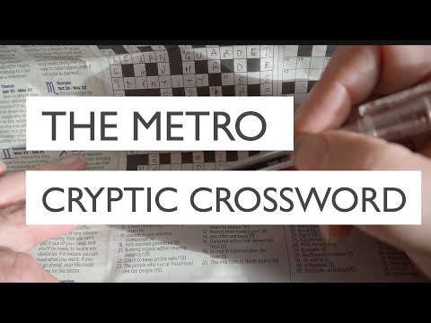 metro cryptic crossword online free