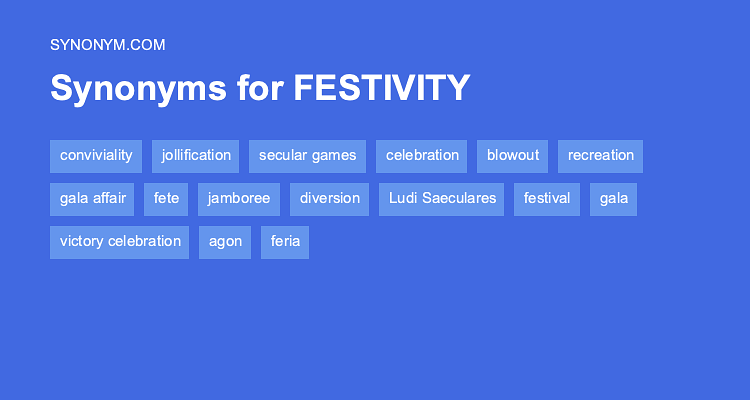 festivity synonym