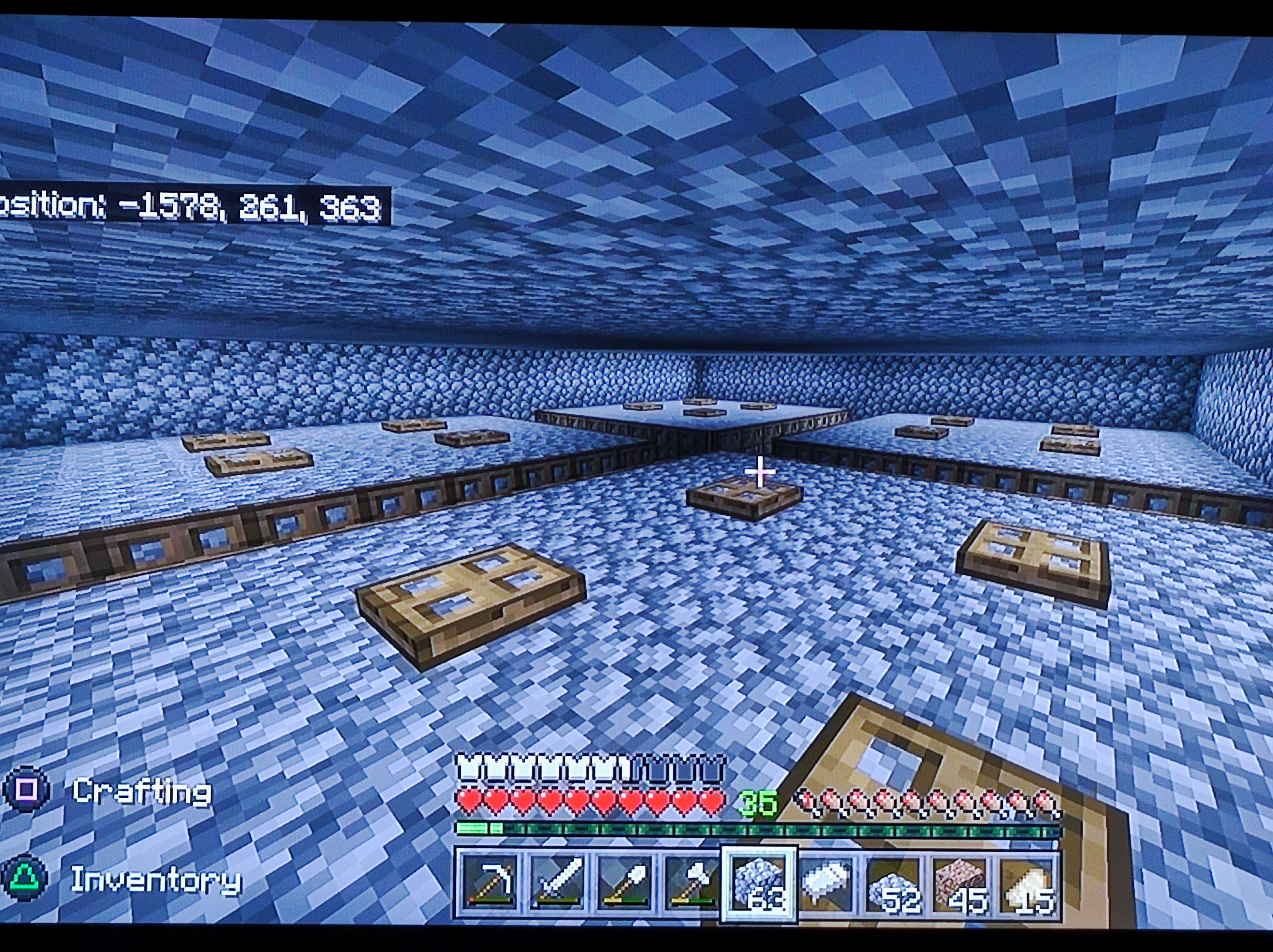 minecraft dark room spawner